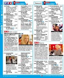 Télé Star 2210 JOURNÉE JEUDI 14 FÉVRIER