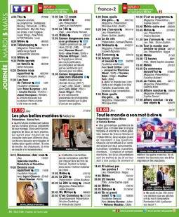 Télé Star 2213 MARDI 5 MARS - JOURNÉE