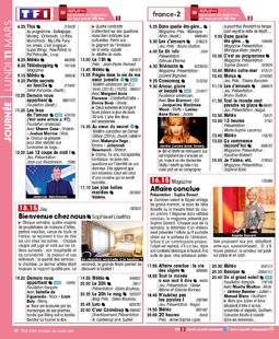 Télé Star 2214 JOURNÉE LUNDI 11 MARS