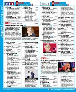 Télé Star 2214 JOURNÉE JEUDI 14 MARS