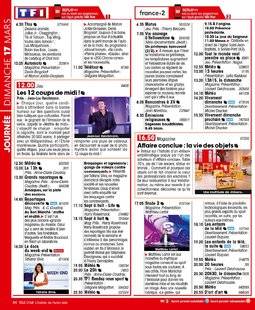 Télé Star 2215 JOURNÉE DIMANCHE 17 MARS