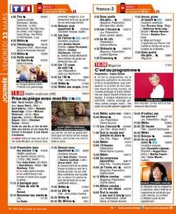 Télé Star 2215 JOURNÉE VENDREDI 22 MARS
