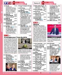 Télé Star 2216 JOURNÉE LUNDI 25 MARS