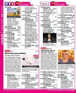 Télé Star 2216 JOURNÉE MERCREDI 27 MARS