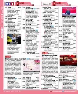 Télé Star 2218 JOURNÉE LUNDI 8 AVRIL