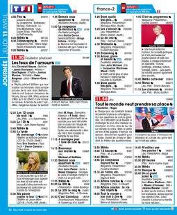 Télé Star 2218 JOURNÉE JEUDI 11 AVRIL