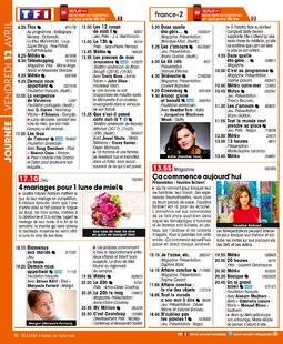 Télé Star 2218 JOURNÉE VENDREDI 12 AVRIL