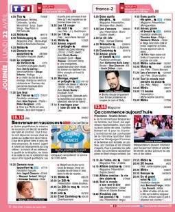 Télé Star 2220 JOURNÉE LUNDI 22 AVRIL