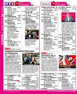 Télé Star 2220 JOURNÉE MERCREDI 24 AVRIL
