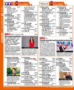 Télé Star 2220 JOURNÉE VENDREDI 26 AVRIL