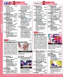 Télé Star 2221 JOURNÉE LUNDI 29 AVRIL