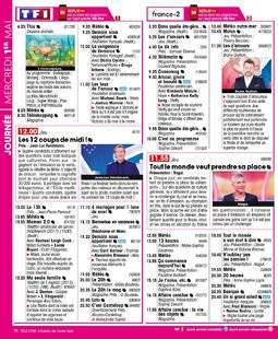 Télé Star 2221 JOURNÉE MERCREDI 1ER MAI
