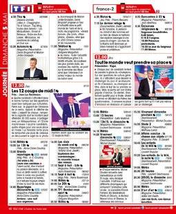 Télé Star 2222 JOURNÉE DIMANCHE 5 MAI