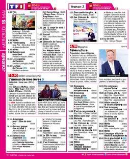 Télé Star 2223 JOURNÉE MERCREDI 15 MAI