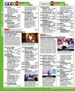 Télé Star 2224 JOURNÉE MARDI 21 MAI