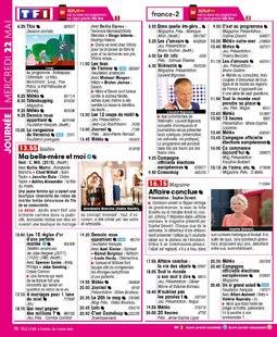 Télé Star 2224 JOURNÉE MERCREDI 22 MAI