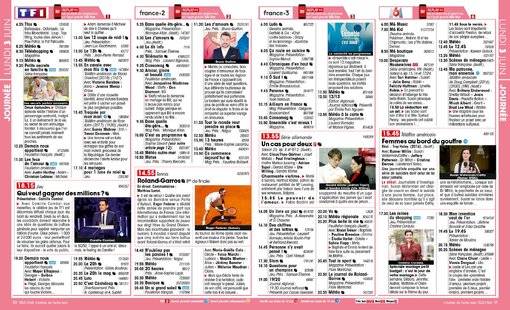 Télé Star 2226 JOURNÉE LUNDI 3 JUIN