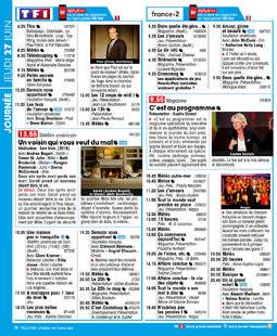 Télé Star 2229 JOURNÉE JEUDI 27 JUIN