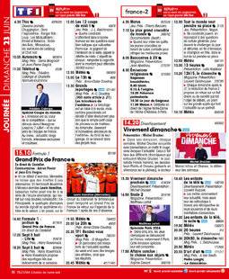 Télé Star 2229 JOURNÉE DIMANCHE 23 JUIN