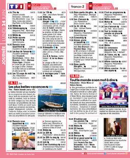 Télé Star 2229 JOURNÉE LUNDI 24 JUIN