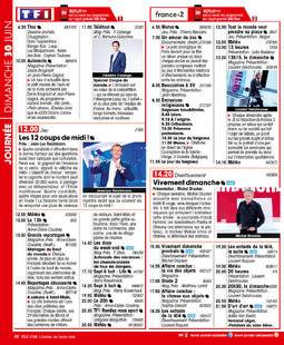 Télé Star 2230 JOURNÉE DIMANCHE 30 JUIN