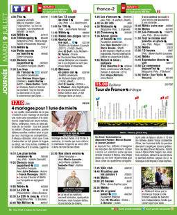 Télé Star 2231 JOURNÉE MARDI 9 JUILLET