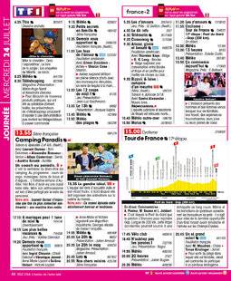 Télé Star 2233 JOURNÉE MERCREDI 24 JUILLET