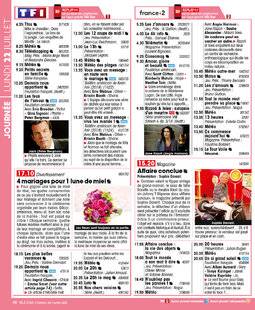 Télé Star 2233 JOURNÉE LUNDI 22 JUILLET