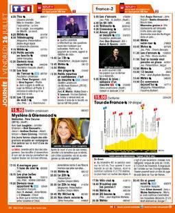 Télé Star 2233 JOURNÉE VENDREDI 26 JUILLET