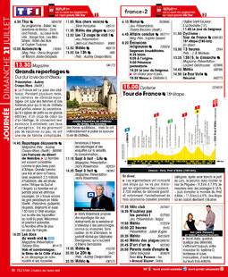 Télé Star 2233 JOURNÉE DIMANCHE 21 JUILLET