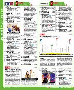 Télé Star 2233 JOURNÉE MARDI 23 JUILLET