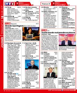 Télé Star 2234 JOURNÉE DIMANCHE 28 JUILLET
