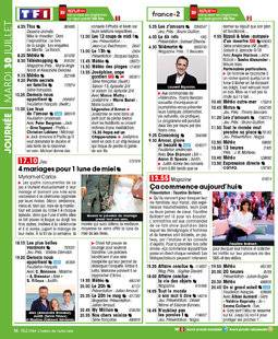Télé Star 2234 JOURNÉE MARDI 30 JUILLET