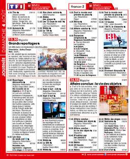 Télé Star 2235 JOURNÉE DIMANCHE 4 AOÛT