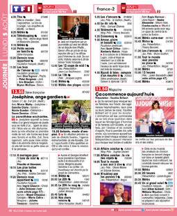 Télé Star 2235 JOURNÉE LUNDI 5 AOÛT