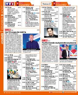 Télé Star 2235 JOURNÉE VENDREDI 9 AOÛT