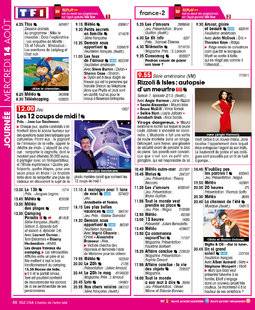 Télé Star 2236 JOURNÉE MERCREDI 14 AOÛT