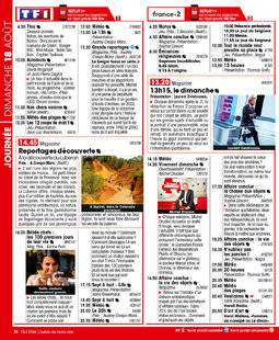 Télé Star 2237 JOURNÉE - DIMANCHE 18 AOÛT