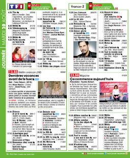 Télé Star 2237 JOURNÉE - MARDI 20 AOÛT