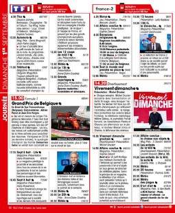 Télé Star 2239 JOURNÉE DIMANCHE 1ER SEPTEMBRE