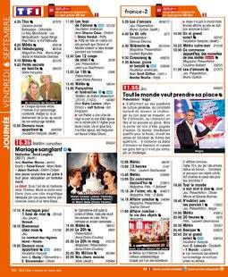 Télé Star 2239 JOURNÉE VENDREDI 6 SEPTEMBRE