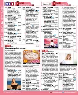 Télé Star 2241 JOURNÉE LUNDI 16 SEPTEMBRE