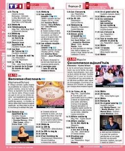 Télé Star 2244 JOURNÉE LUNDI 7 OCTOBRE