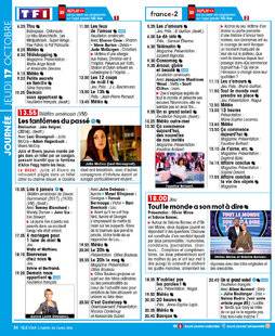 Télé Star 2245 JOURNÉE JEUDI 17 OCTOBRE