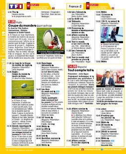 Télé Star 2246 JOURNÉE SAMEDI 19 OCTOBRE