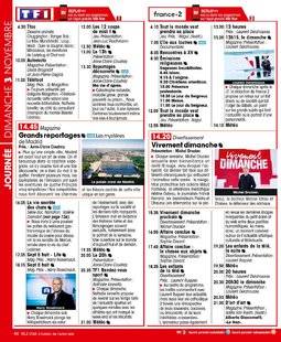 Télé Star 2248 JOURNÉE - DIMANCHE 3 NOVEMBRE