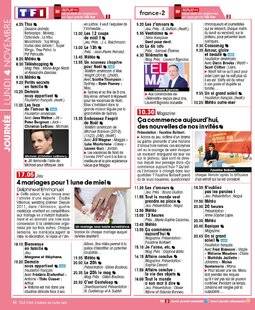 Télé Star 2248 JOURNÉE - LUNDI 4 NOVEMBRE