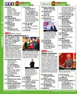Télé Star 2249 JOURNÉE - MARDI 12 NOVEMBRE