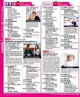 Télé Star 2249 JOURNÉE - MERCREDI 13 NOVEMBRE
