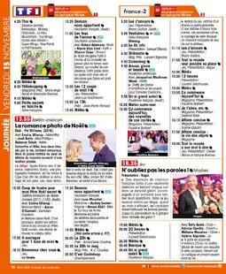 Télé Star 2249 JOURNÉE - VENDREDI 15 NOVEMBRE